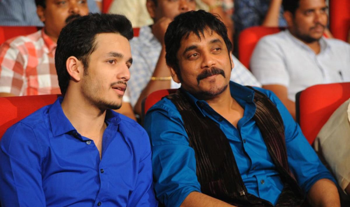 My father is a superhero, hats off to my dad: Akhil on Nagarjuna